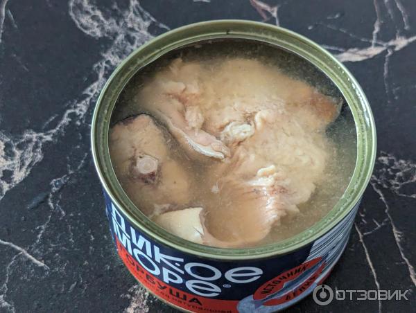 Отзыв о Консервы рыбные Дикое море "Горбуша натуральная кусочками ...