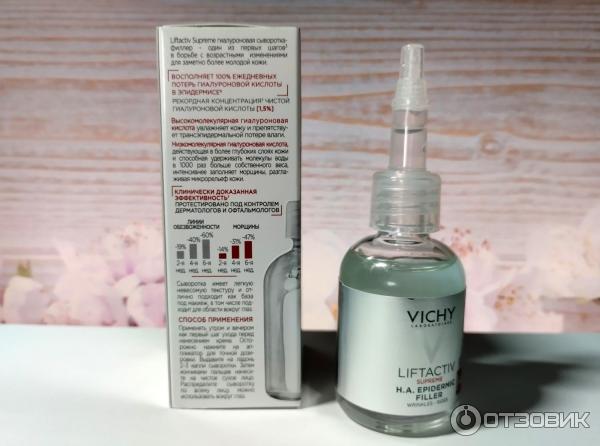 Гиалуроновая сыворотка-филлер Vichy Liftactiv Supreme фото