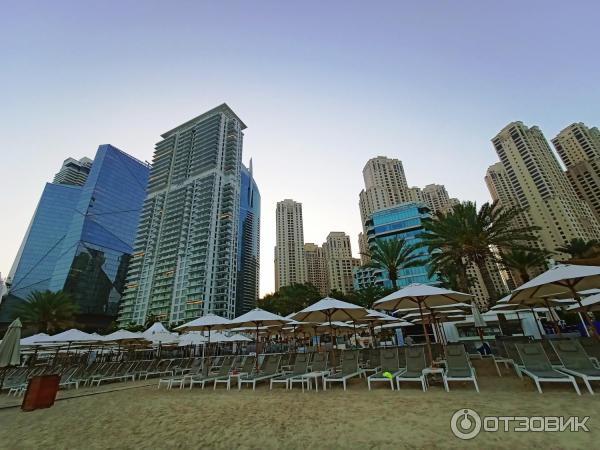 Пляж Jumeirah Beach Residence (ОАЭ, Дубай) фото