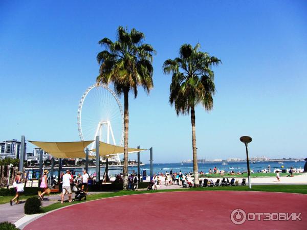 Пляж Jumeirah Beach Residence (ОАЭ, Дубай) фото