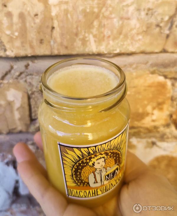 Отзыв о Мед подсолнечниковый Антон Медов | Ну очень нежный и вкусный мед