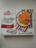 Лососевые порции VICI в золотистой корочке фото