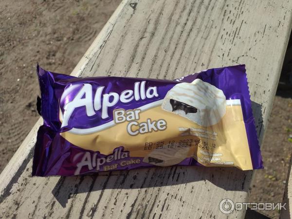 Отзыв о Кекс в белом шоколаде Alpella Bar Cake | Не понравился