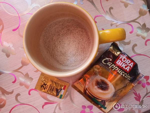 Отзыв о Кофейный напиток Torabika Cappuccino с двойным пакетиком ...