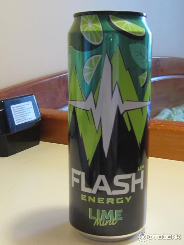 Отзыв о Энергетический напиток Flash Up Energy "Мятный лайм" | Очень ...