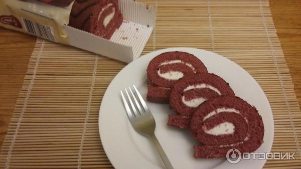Отзыв о Рулет бисквитный Cuisine Royale сливочный сыр маскарпоне ...