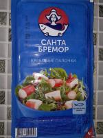 Крабовые палочки охлажденные "Санта Бремор" фото