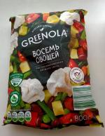 Замороженная овощная смесь Морозко Greenola 8 овощей фото