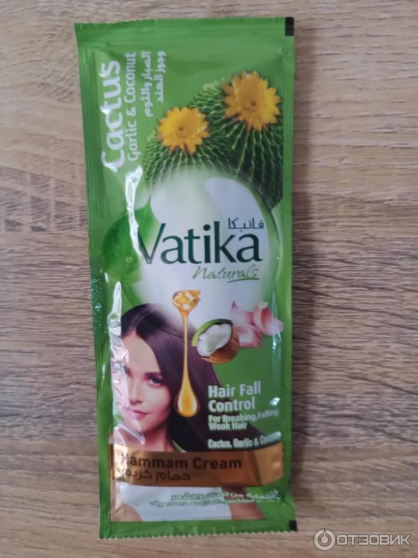 Маска для волос Vatika Cactus, Garlic Coconut фото