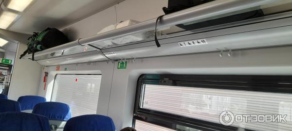 Отзыв о Поезд №722Б Минск-Москва "Ласточка" | Комфортно, есть путаница ...