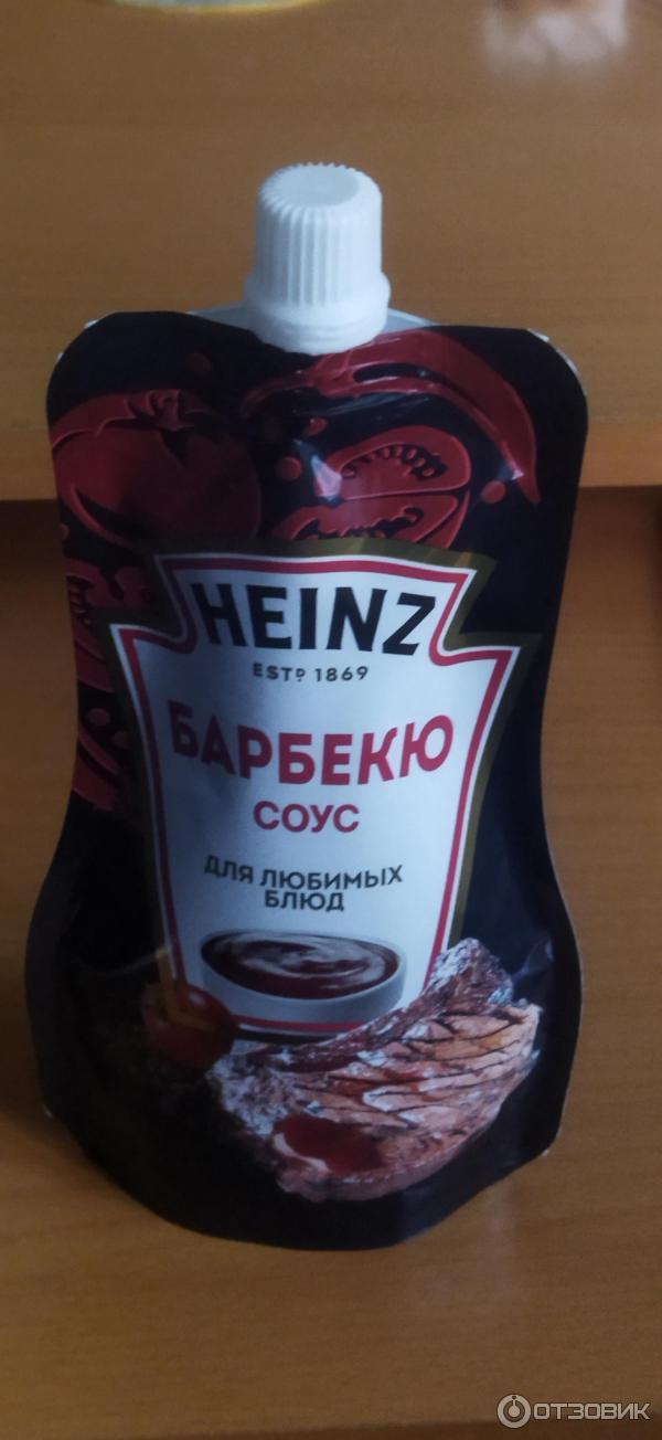 Отзыв о Соус Heinz "Барбекю" сладкий | Классический соус барбекю