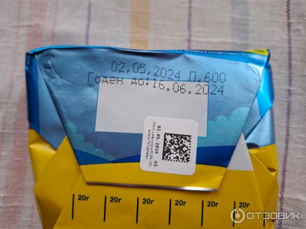 Отзыв о Масло сливочное Ува-молоко "Светаево" Традиционное 82,5% ...