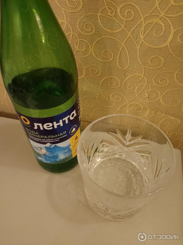 Отзыв о Вода минеральная Лента | Вкусная, освежающая и полезная вода