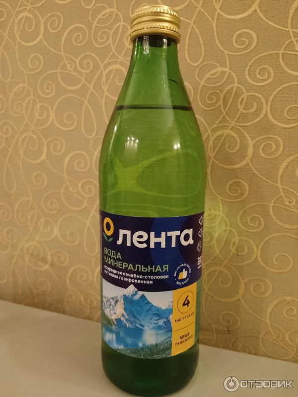 Отзыв о Вода минеральная Лента | Вкусная, освежающая и полезная вода