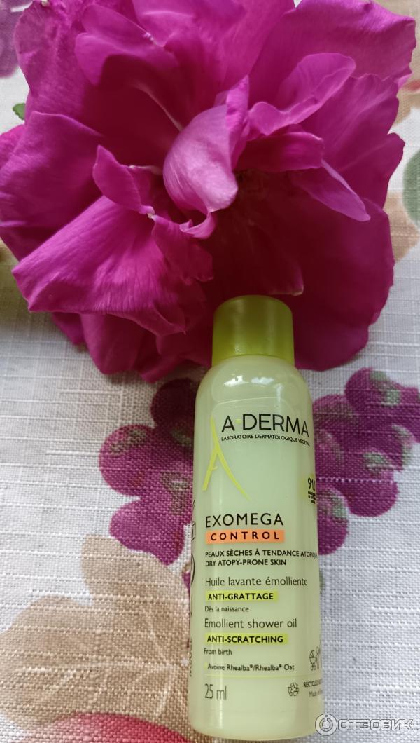 Масло для душа для атопической кожи A Derma Exomega