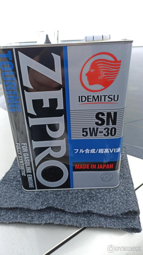 Отзыв о Масло моторное Idemitsu Zepro Touring SN/GF-5 5W-30 | Из ...