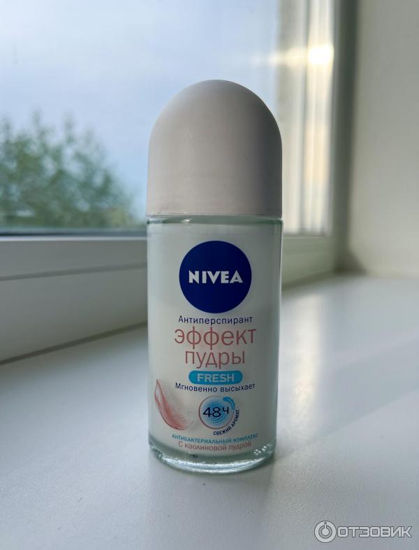 Шариковый дезодорант-антиперспирант Nivea Эффект пудры фото