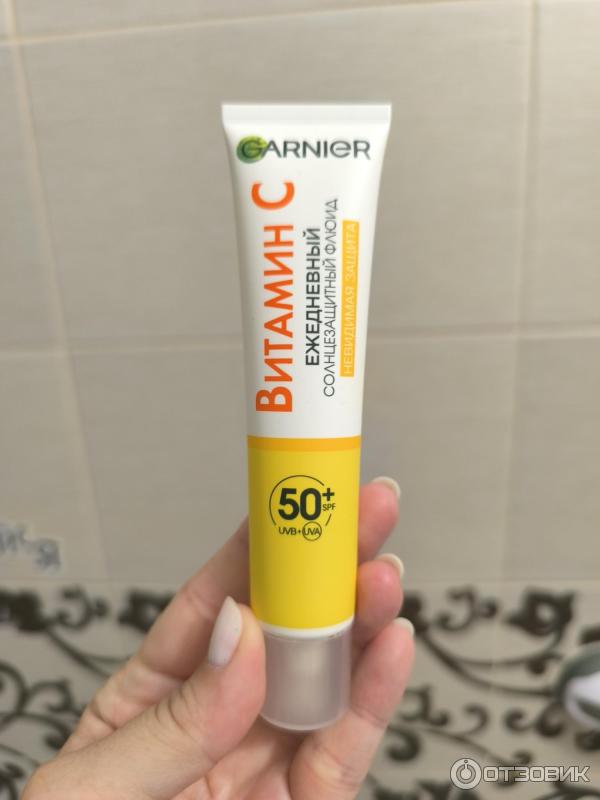 Garnier солнцезащитный флюид