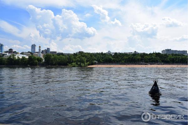 Прогулка на теплоходе Москва 110 по реке Волге (Россия, Самара) фото