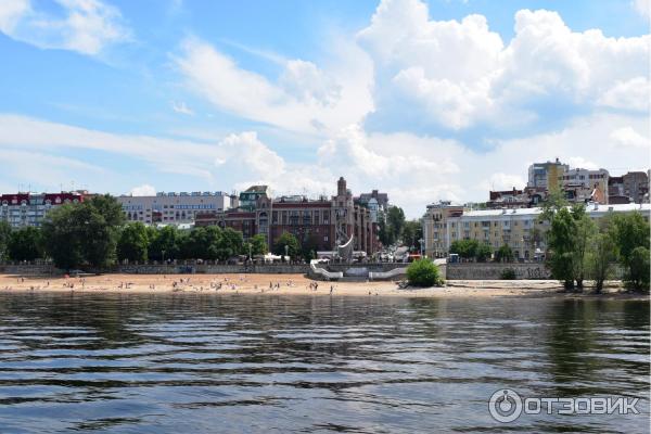 Прогулка на теплоходе Москва 110 по реке Волге (Россия, Самара) фото