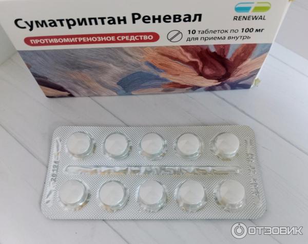 Отзыв о Суматриптан Реневал | Для меня оказался неэффективный
