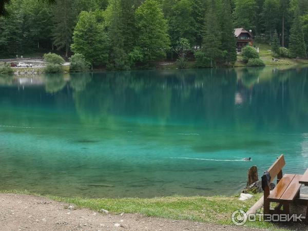 Озера Lago Inferiore di Fusine (Италия, Удине) фото