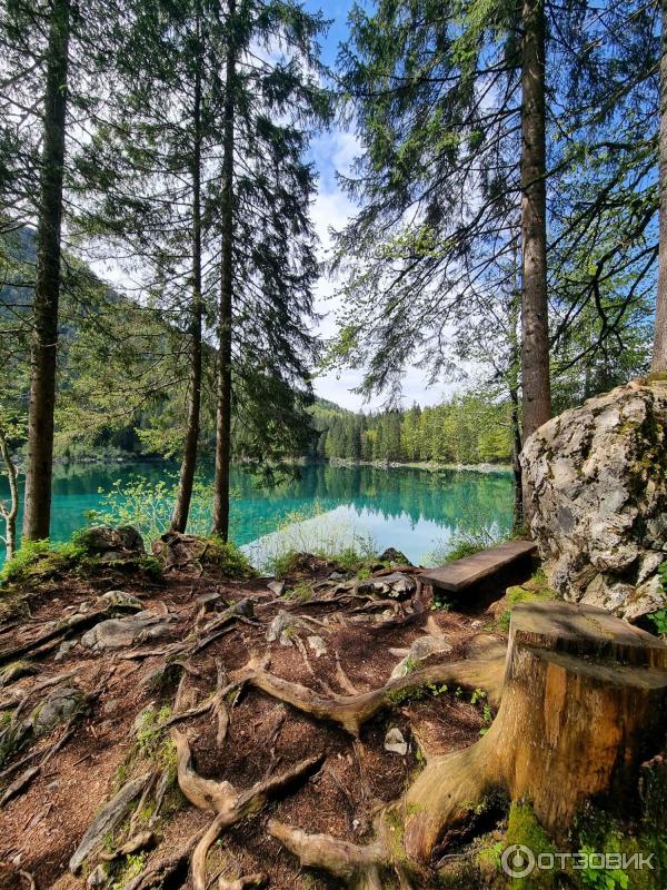 Озера Lago Inferiore di Fusine (Италия, Удине) фото