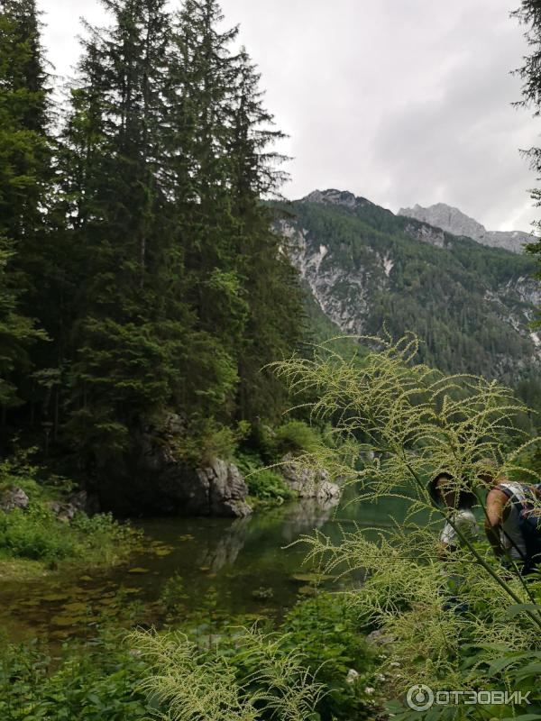 Озера Lago Inferiore di Fusine (Италия, Удине) фото