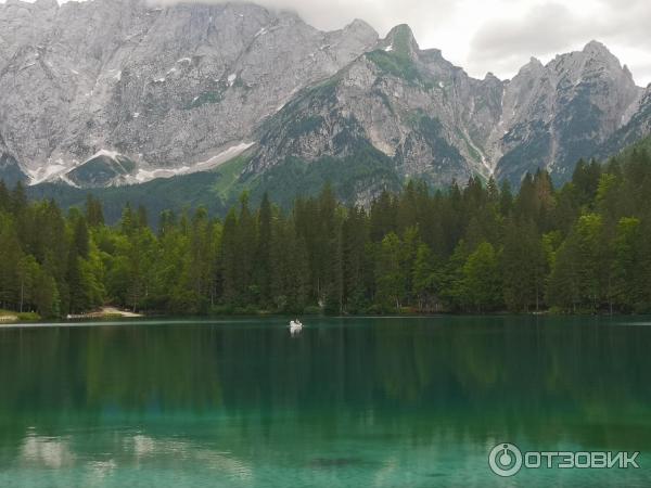 Озера Lago Inferiore di Fusine (Италия, Удине) фото