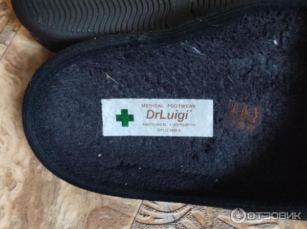 Отзыв о Ортопедические тапочки "DrLuigi" | Для "проблемных ног" идеальны