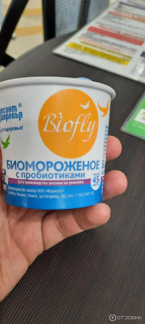 Биомороженое Десант здоровья Biofly фото