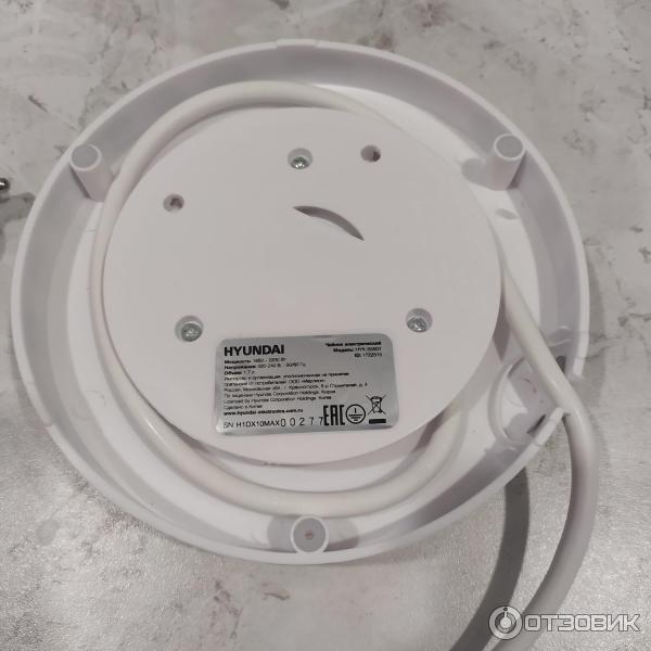 Отзыв о Чайник электрический Hyundai HYK-S5807 | Кухонный стиляга :)