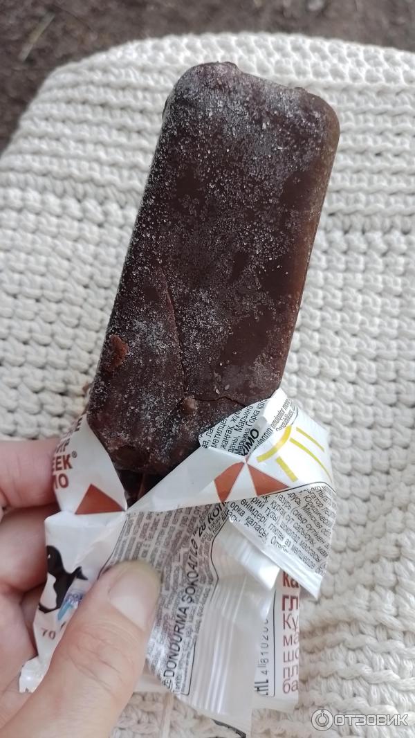 Отзыв о Мороженое эскимо Морозпродукт 28 копеек "Шоколад" | Обычное ...