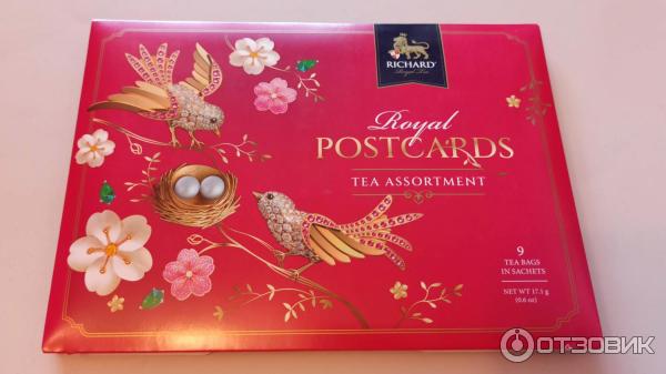 Отзыв о Набор чая Richard Royal Postcards Tea Assortment | Ассорти из ...