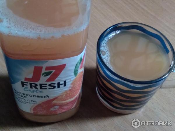 Отзыв о Сок J7 Fresh Taste "Цитрусовый микс" | Этот микс просто ...