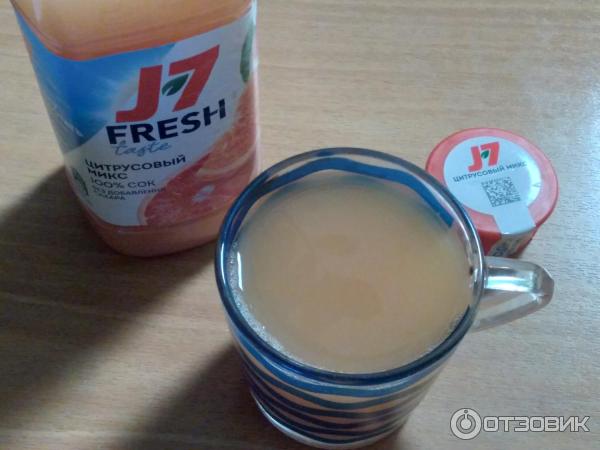 Отзыв о Сок J7 Fresh Taste "Цитрусовый микс" | Этот микс просто ...