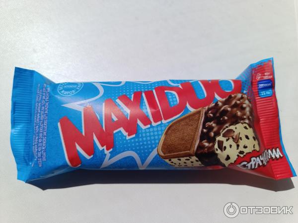 Мороженое Maxiduo Страчателла фото
