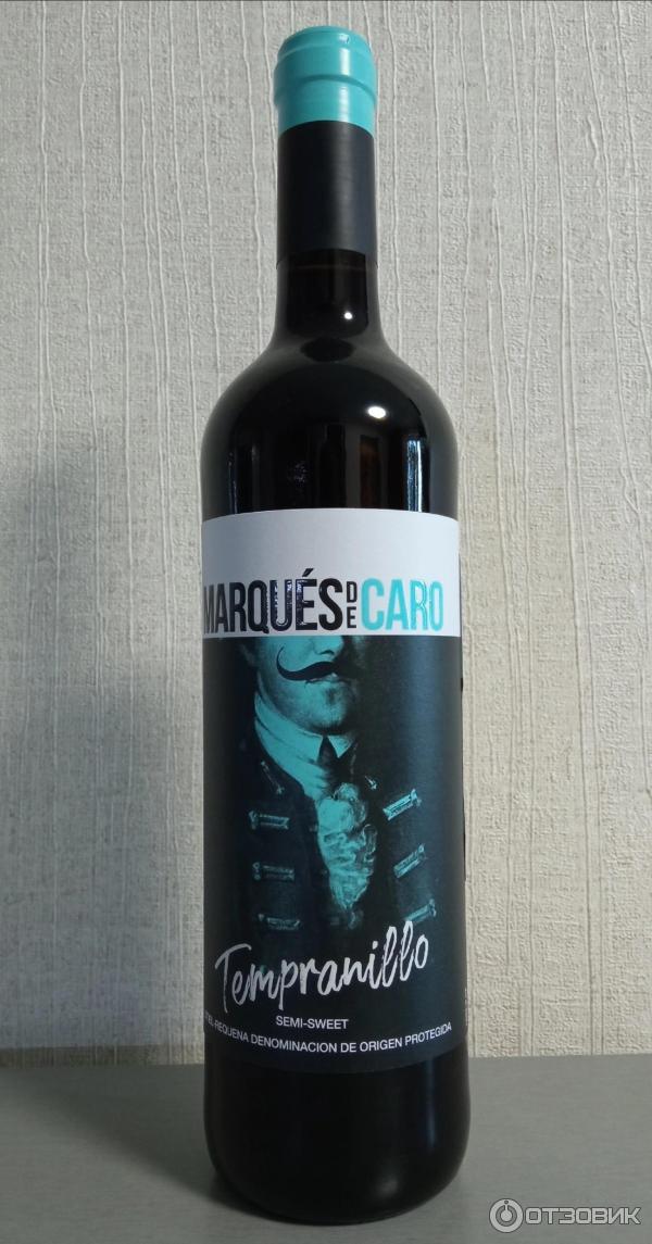 Отзыв о Вино Marques de Caro Tempranillo красное полусладкое Cherubino ...