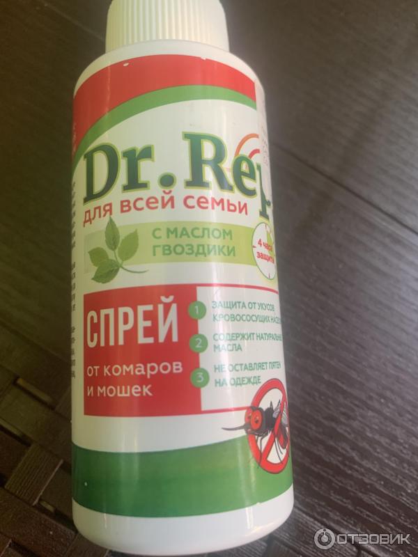 Спрей от комаров и мошек Dr.Rep фото