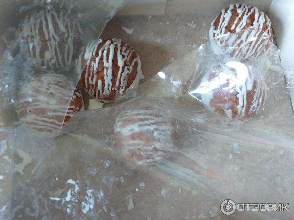 Отзыв о Печенье заварное в белой глазури Добрые печеньки "Pekkers ...