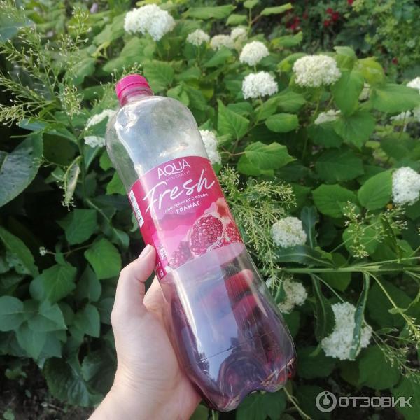 Отзыв о Вода газированная с соком Aqua Minerale Fresh "Гранат ...
