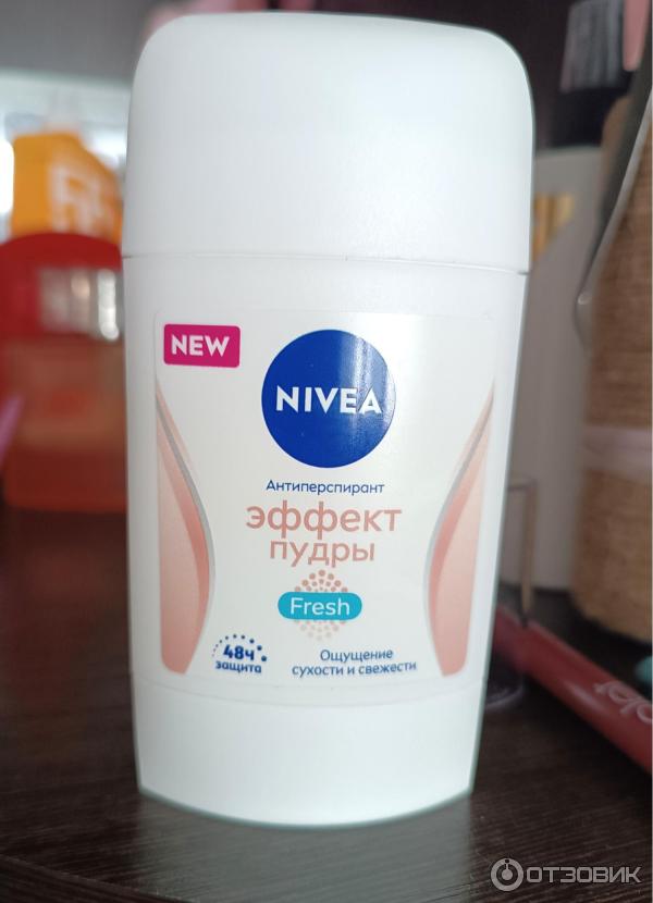 Твердый дезодорант-антиперспирант Nivea Эффект пудры fresh фото