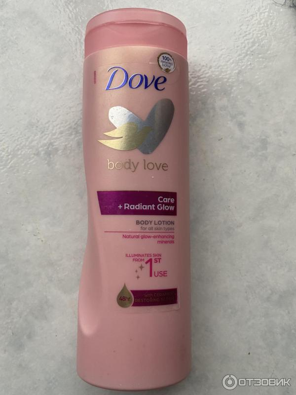 Лосьон для тела Dove body love CareRadiant Glow фото