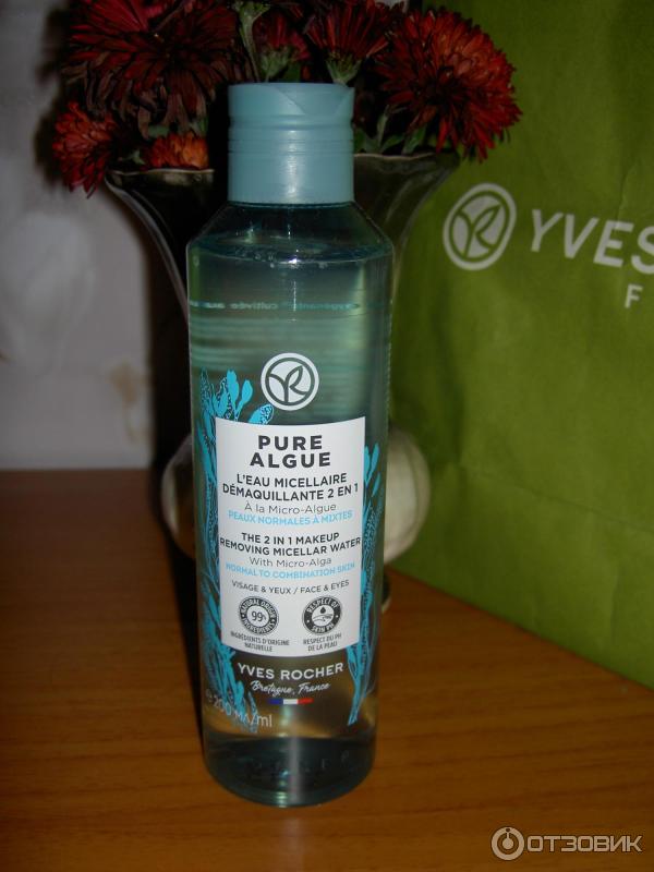 Отзыв о Мицеллярная вода Yves Rocher Pure Algue | очень приятная ...