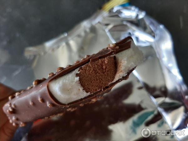 Отзыв о Мороженое Alpen Gold в молочном шоколаде с хрустящим рисом ...