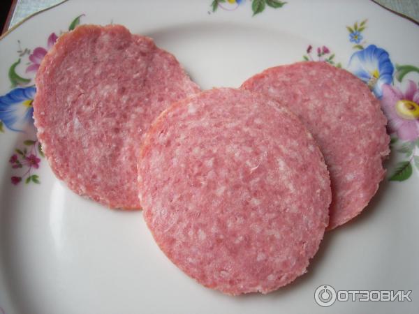 нарезка колбасы