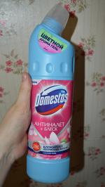 Средство чистящее "Domestos" Pink для туалета фото