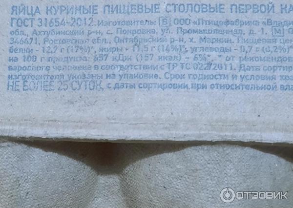 Отзыв о Яйца куриные "Щедрый год" | Вся ценность яйца заключается в его ...