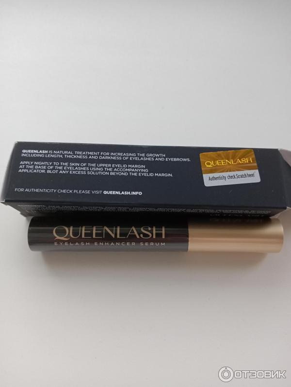 Отзыв о Средство для роста ресниц Queen Lash | Рабочее средство для ...