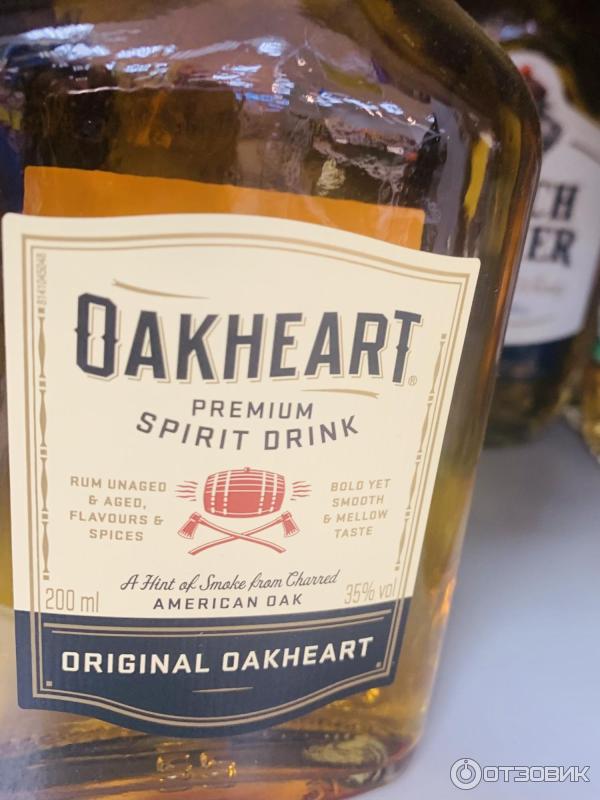 Алкогольный напиток Bacardi OakHeart (на основе рома) фото